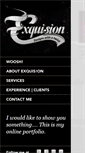 Mobile Screenshot of exquision.com